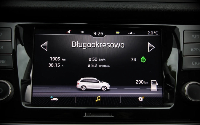 Skoda Fabia cena 36900 przebieg: 128000, rok produkcji 2019 z Świętochłowice małe 631